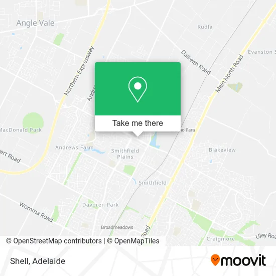 Mapa Shell