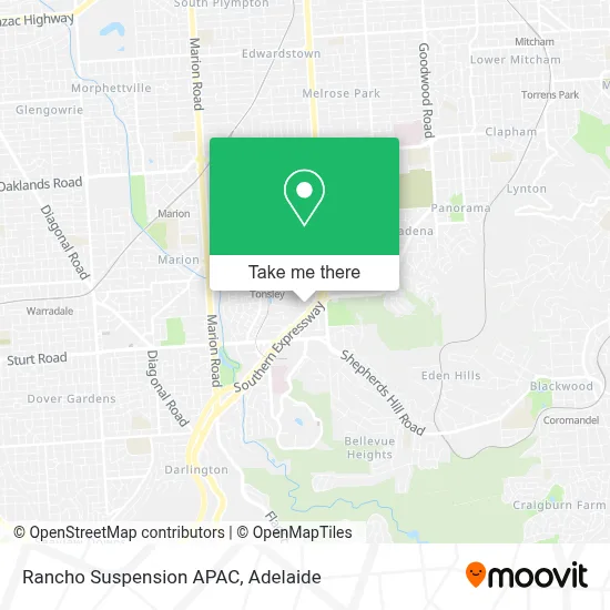 Mapa Rancho Suspension APAC