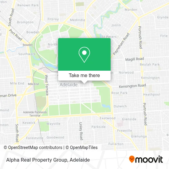 Mapa Alpha Real Property Group