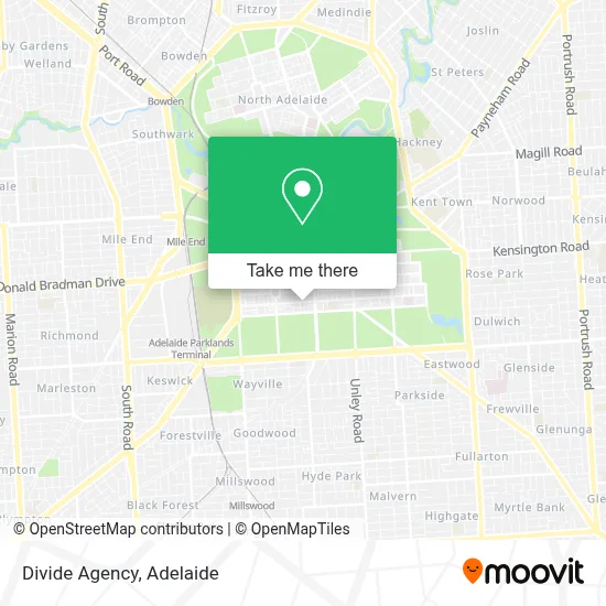 Mapa Divide Agency