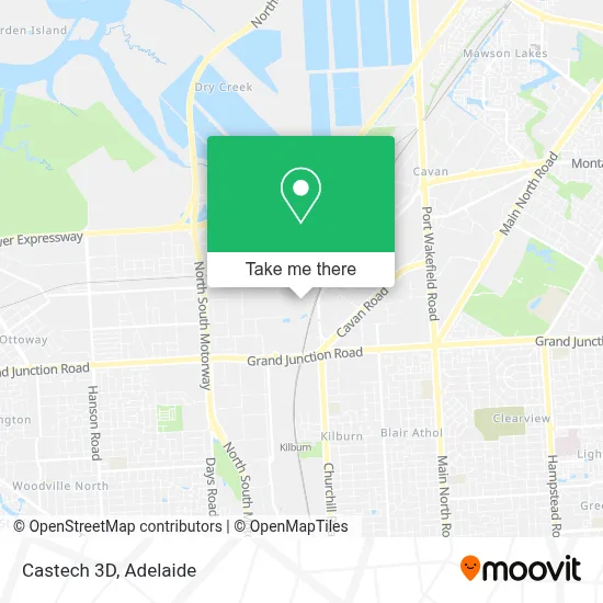 Mapa Castech 3D