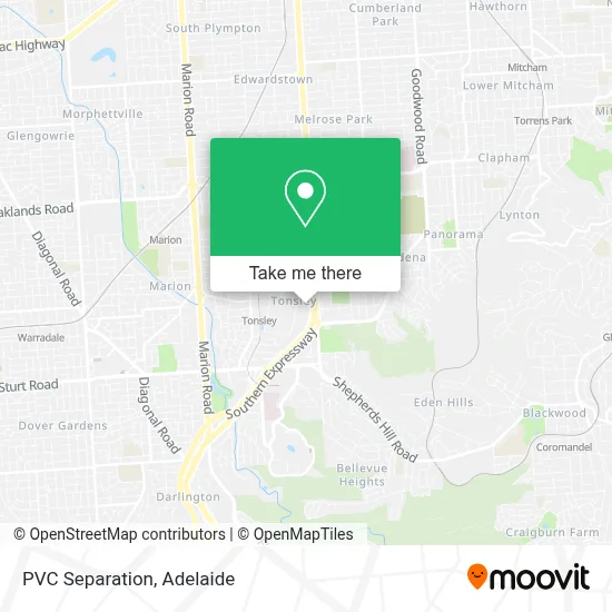 Mapa PVC Separation