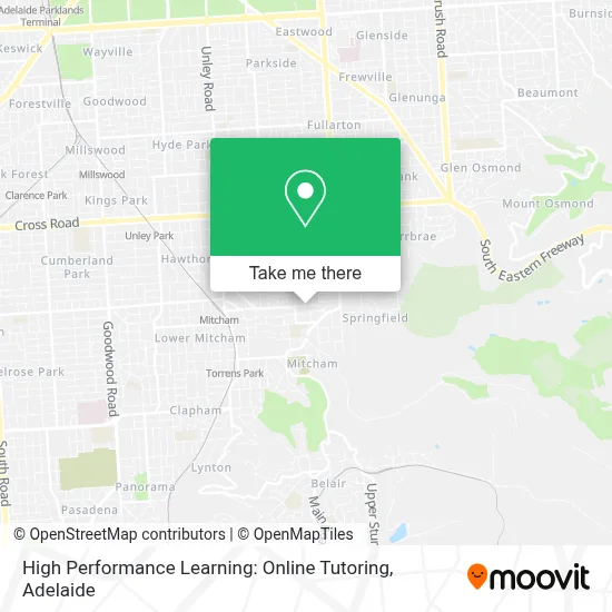Mapa High Performance Learning: Online Tutoring