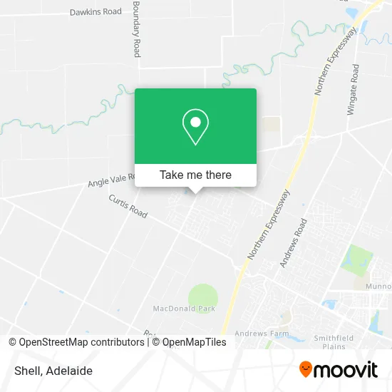 Mapa Shell