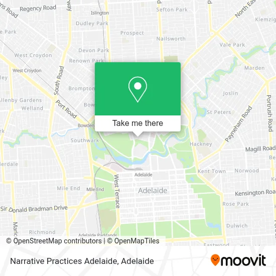 Mapa Narrative Practices Adelaide
