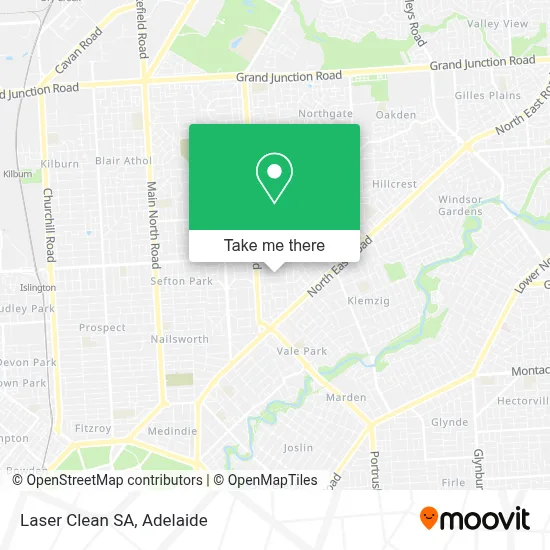 Mapa Laser Clean SA