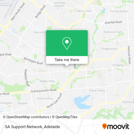 Mapa SA Support Network