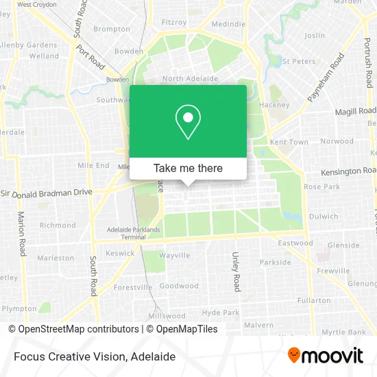 Mapa Focus Creative Vision