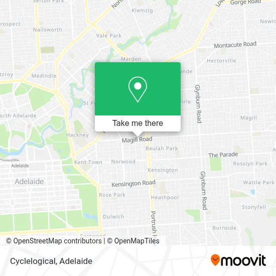 Mapa Cyclelogical