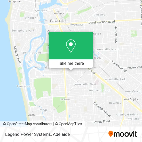 Mapa Legend Power Systems