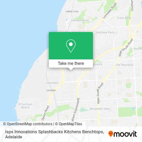 Isps Innovations Splashbacks Kitchens Benchtops map