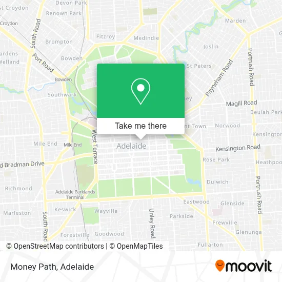 Mapa Money Path