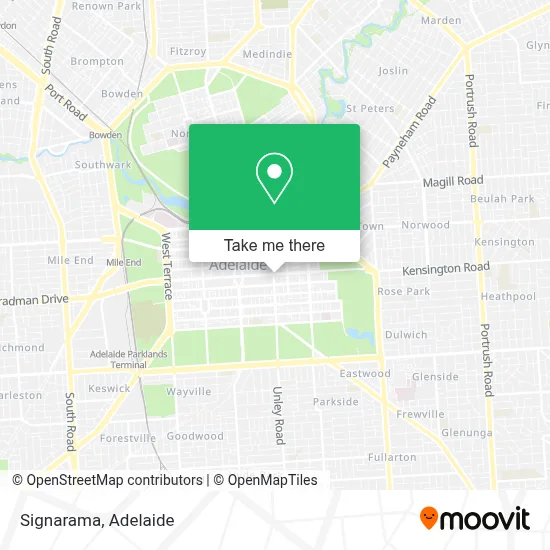Mapa Signarama