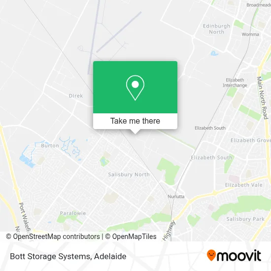 Mapa Bott Storage Systems