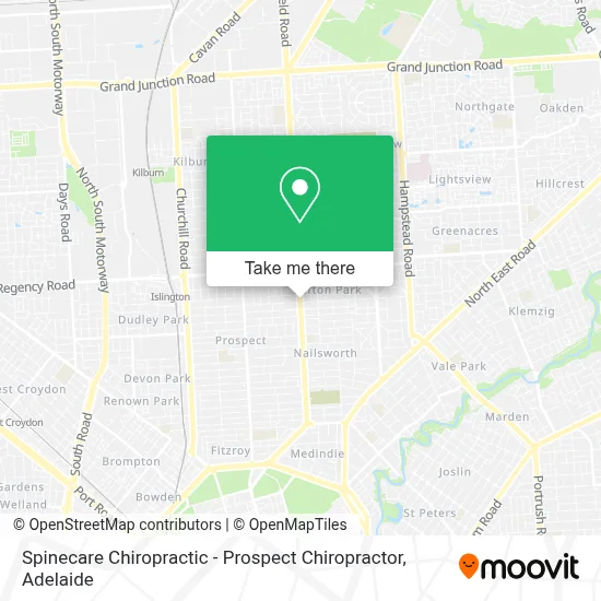 Mapa Spinecare Chiropractic - Prospect Chiropractor
