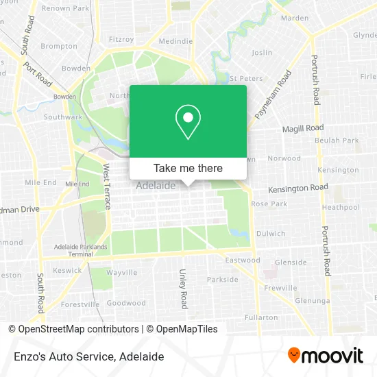 Mapa Enzo's Auto Service