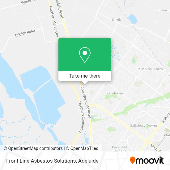 Mapa Front Line Asbestos Solutions