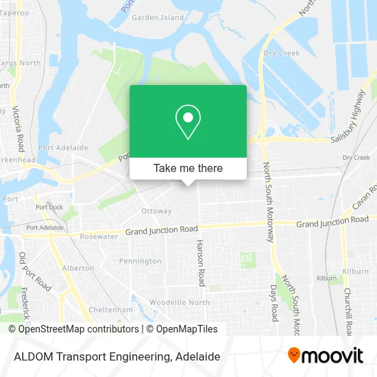 Mapa ALDOM Transport Engineering