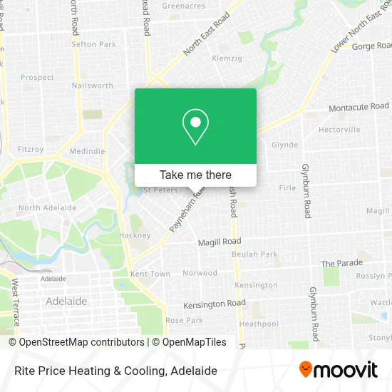 Rite Price Heating & Cooling map