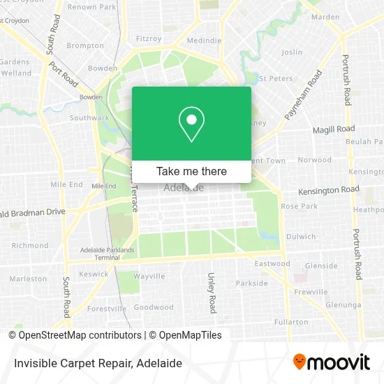Mapa Invisible Carpet Repair