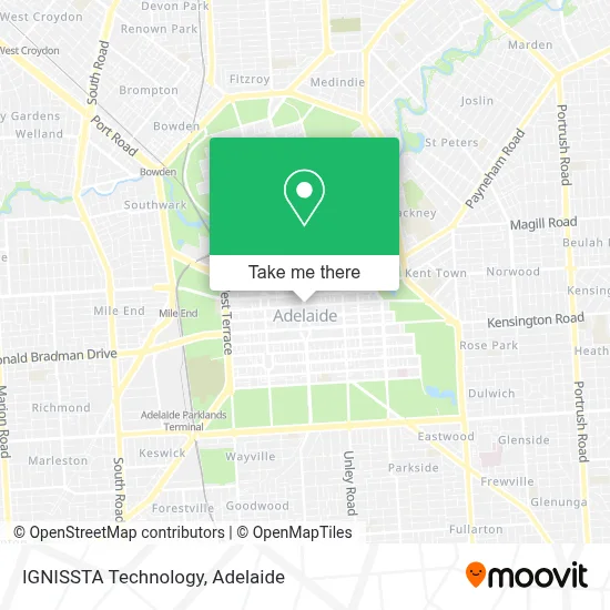 Mapa IGNISSTA Technology