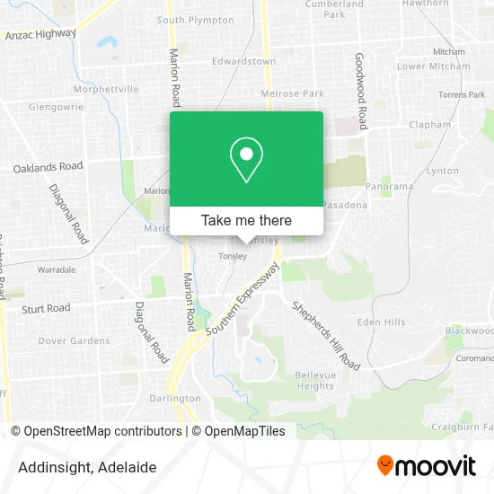 Mapa Addinsight