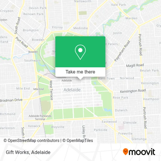 Mapa Gift Works