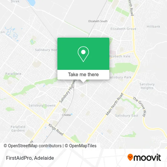 Mapa FirstAidPro