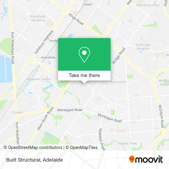 Mapa Built Structural