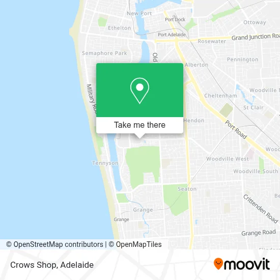 Mapa Crows Shop