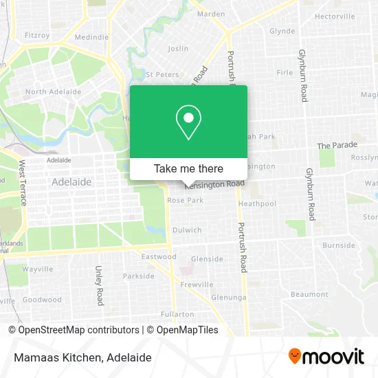 Mapa Mamaas Kitchen