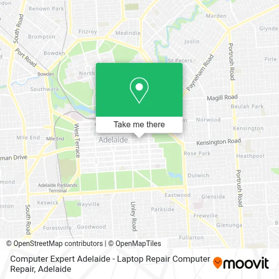 Mapa Computer Expert Adelaide - Laptop Repair Computer Repair