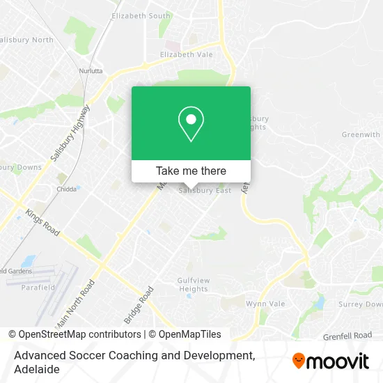 Mapa Advanced Soccer Coaching and Development