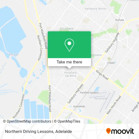 Mapa Northern Driving Lessons
