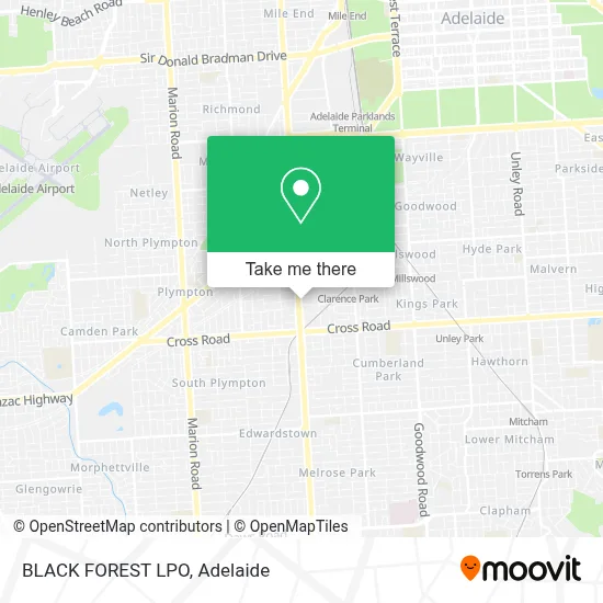 Mapa BLACK FOREST LPO
