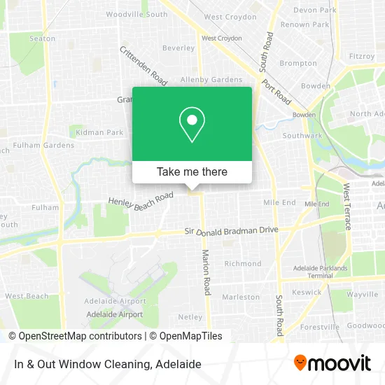 In & Out Window Cleaning map