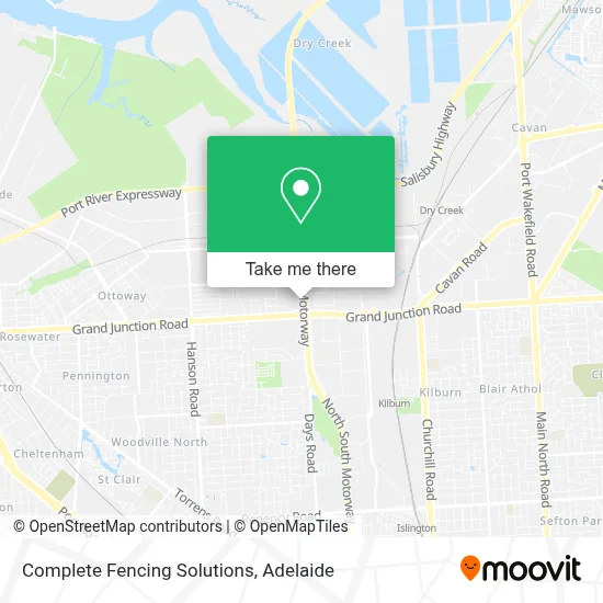 Mapa Complete Fencing Solutions