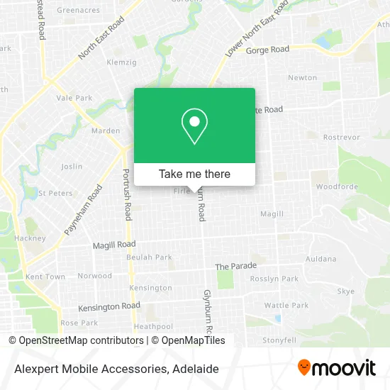 Mapa Alexpert Mobile Accessories