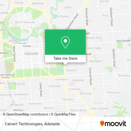 Mapa Calvert Technologies