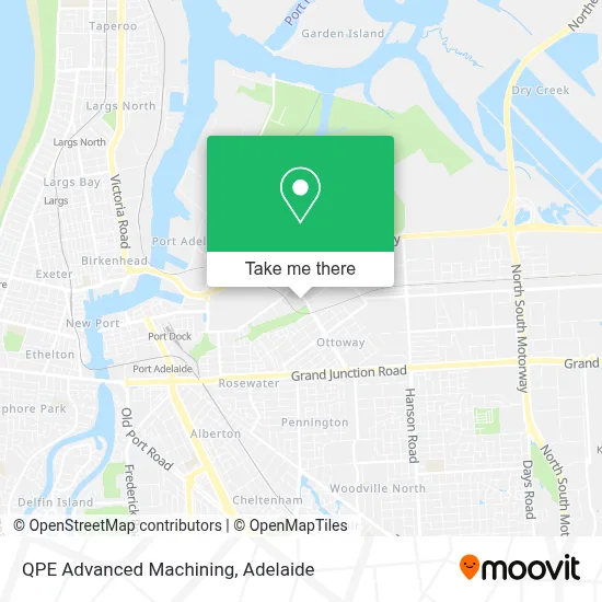 Mapa QPE Advanced Machining
