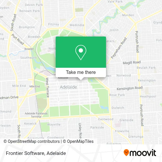 Mapa Frontier Software