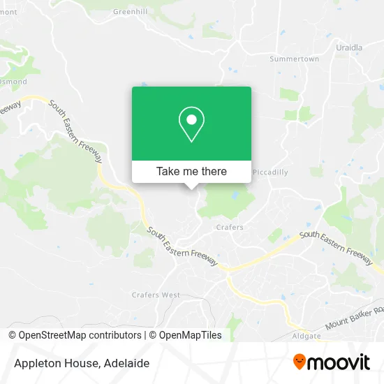 Mapa Appleton House