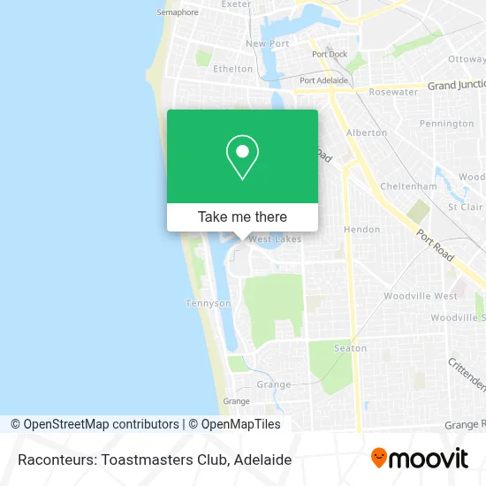 Mapa Raconteurs: Toastmasters Club