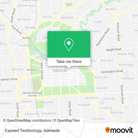 Mapa Expeed Technology
