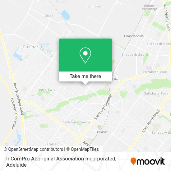 Mapa InComPro Aboriginal Association Incorporated