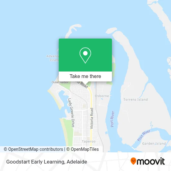 Mapa Goodstart Early Learning