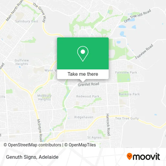 Mapa Genuth Signs