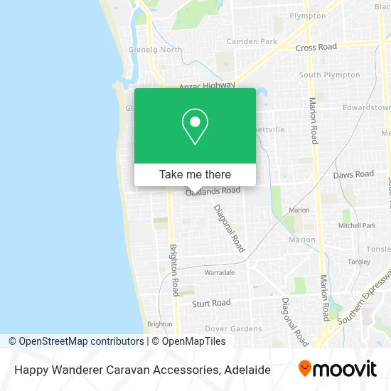Mapa Happy Wanderer Caravan Accessories