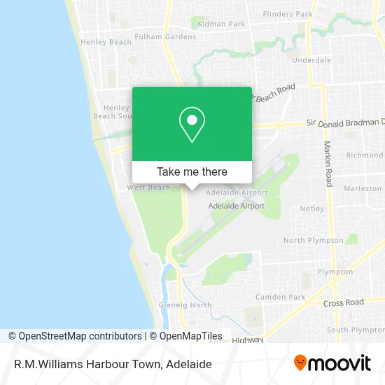 Mapa R.M.Williams Harbour Town