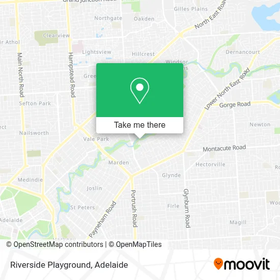 Mapa Riverside Playground